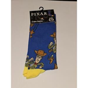 Sheriff Woody Crew Socks Adult Size 9-13